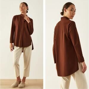 Aday Women's Cocoa Brown Terracotta Something Borrowed Skirt, Size XS, NWOT